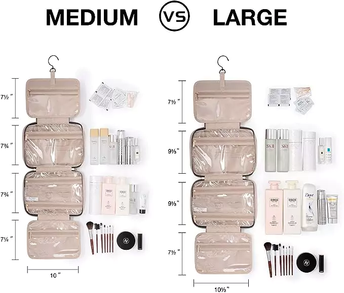 BAGSMART Toiletry Bag Travel Bag